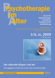 Psychotherapie im Alter Nr.23: Der alternde Körper und wir, herausgegeben von Bertram von der Stein und Johannes Kipp - Cover