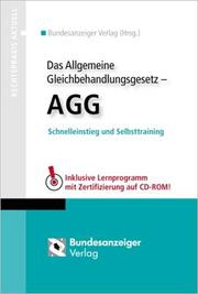 Das Allgemeine Gleichbehandlungsgesetz/AGG