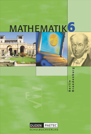 Duden Mathematik - Sekundarstufe I - Berlin und Brandenburg - 6. Schuljahr - Cover