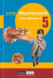 Link Mathematik - Mittelschule Sachsen - 5. Schuljahr - Cover