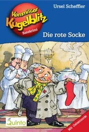 Kommissar Kugelblitz 01. Die rote Socke - Cover