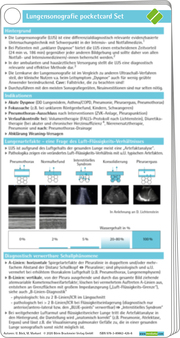Lungensonografie pocketcard Set - Cover