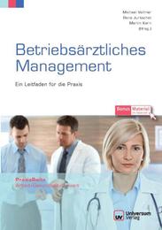 Betriebsärztliches Management - Cover