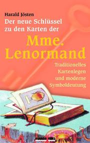 Der neue Schlüssel zu den Karten der Mme Lenormand - Cover