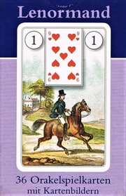 Lenormand Orakelspielkarten mit Symbolen - Abbildung 1