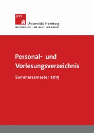 Universität Hamburg: Personal- und Vorlesungsverzeichnis