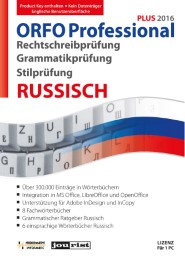 ORFO Professional Plus 2016 Rechtschreib- und Grammatikprüfung Russisch
