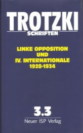 Trotzki Schriften / Trotzki Schriften Band 3.3 - Cover