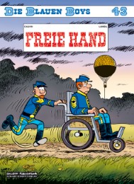 Die Blauen Boys 43: Freie Hand - Cover