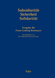 Subsidiarität - Sicherheit - Solidarität