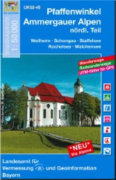 Pfaffenwinkel/Ammergauer Alpen - nördlicher Teil