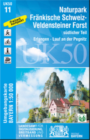 UK50-11 Naturpark Fränkische Schweiz-Veldensteiner Forst, südlicher Teil