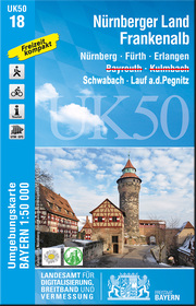 UK50-18 Nürnberger Land, Frankenalb