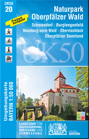 UK50-20 Naturpark Oberpfälzer Wald