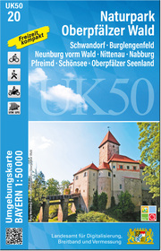 UK50-20 Naturpark Oberpfälzer Wald - Cover