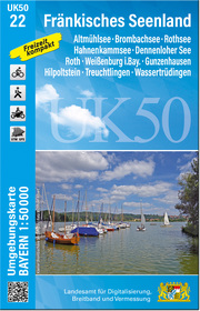 UK50-22 Fränkisches Seenland - Cover
