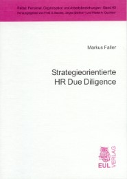 Strategieorientierte HR Due Diligence