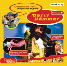 Marvi Hämmer 6: Der Pirateschatz von Black Sam/Kalmare - Rote Teufel aus der Tiefe - Cover