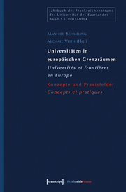Universitäten in europäischen Grenzräumen / Universités et frontières en Europe - Cover