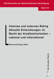 Internes und externes Rating - Cover