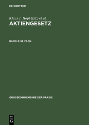 Aktiengesetz 3 - Cover