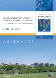 49.Kongress der Deutschen Gesellschaft für Psychologie - Cover