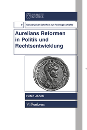 Aurelians Reformen in Politik und Rechtsentwicklung - Cover