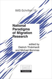 National Paradigms of Migration Research - Cover