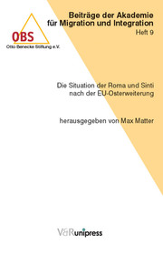Die Situation der Roma und Sinti nach der EU-Osterweiterung - Cover