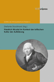 Friedrich Nicolai im Kontext der kritischen Kultur der Aufklärung - Cover