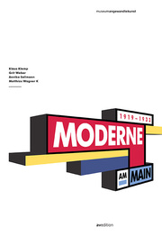 Moderne am Main 1919-1933 - Cover