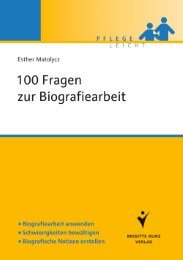 100 Fragen zur Biografiearbeit - Cover