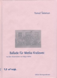 Ballade für Metka Krasovec