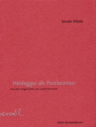 Heidegger als Postbeamter - Cover