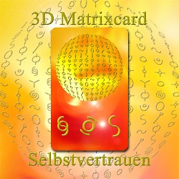 3D Matrixcard Selbstvertrauen - Abbildung 2