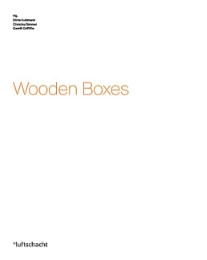 Wooden Boxes - Cover