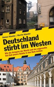Deutschland stirbt im Westen - Cover