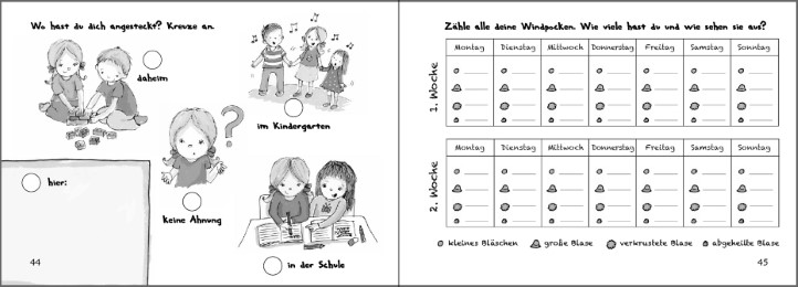 Wilma und die Windpocken - Das Bilder-Erzählbuch für Kinder, die Windpocken haben oder mehr darüber wissen wollen - Abbildung 12