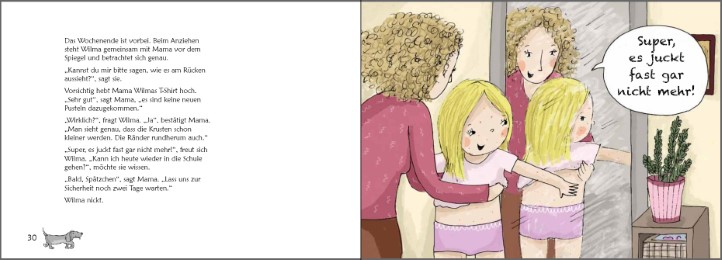 Wilma und die Windpocken - Das Bilder-Erzählbuch für Kinder, die Windpocken haben oder mehr darüber wissen wollen - Abbildung 7
