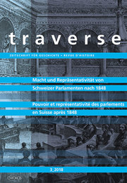 Macht und Repräsentativität von Schweizer Parlamenten nach 1848/Pouvoir et représentativité des parlements en Suisse après 1848 - Cover