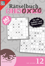 Binoxxo Rätselbuch 12