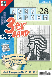 Nonogramm 3er-Band Nr. 28 - Cover