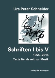 Schriften I bis V (1955-2015) - Cover