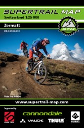 Supertrail Map Zermatt