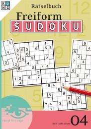 Freiform-Sudoku Rätselbuch 04