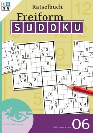 Rätselbuch Freiform-Sudoku 06 - Cover