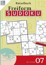 Rätselbuch Freiform-Sudoku Rätselbuch 07