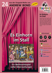 Es Einhorn im Stall, Singspiel mit CD (SS24) - Cover