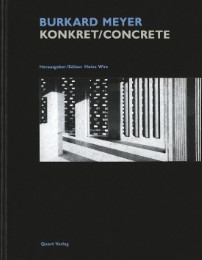 Burkard Meyer. Konkret/Concrete - Cover