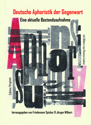Deutsche Aphoristik der Gegenwart - Cover